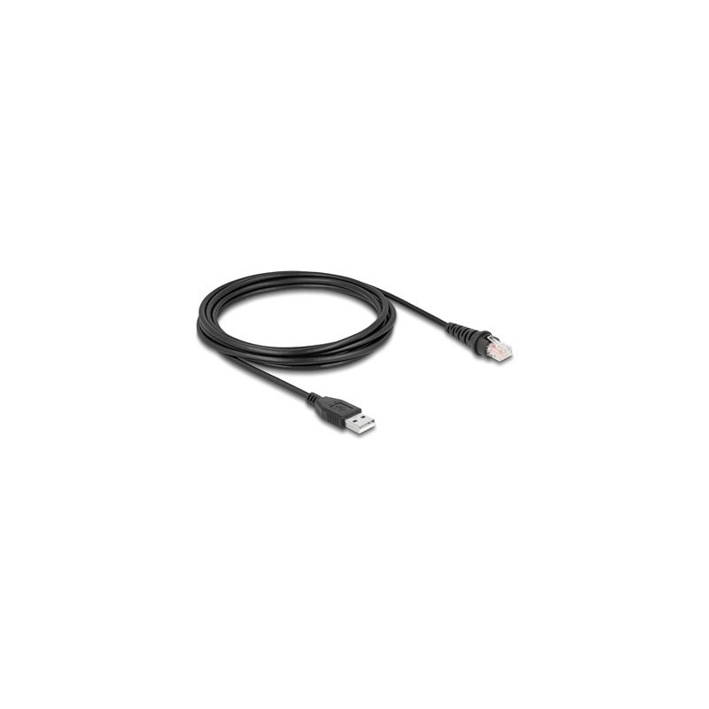 Delock - Sítový kabel - RJ-50 (M) do USB (M) - 3 m - 0.42 cm - stínená kroucená dvoulinka (F/UTP) - cerná