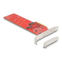 Delock - Adaptér rozhraní - M.2 - M.2 NVMe Card - nízký profil - PCIe 4.0 x8