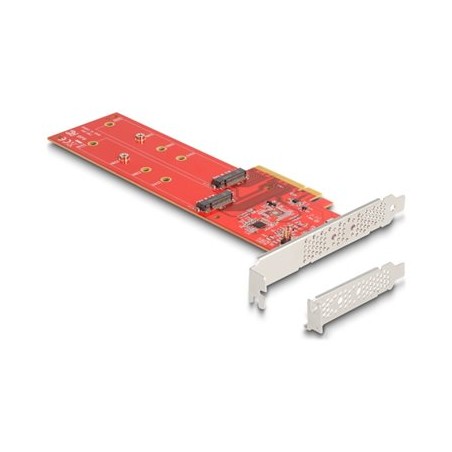 Delock - Adaptér rozhraní - M.2 - M.2 NVMe Card - nízký profil - PCIe 4.0 x8