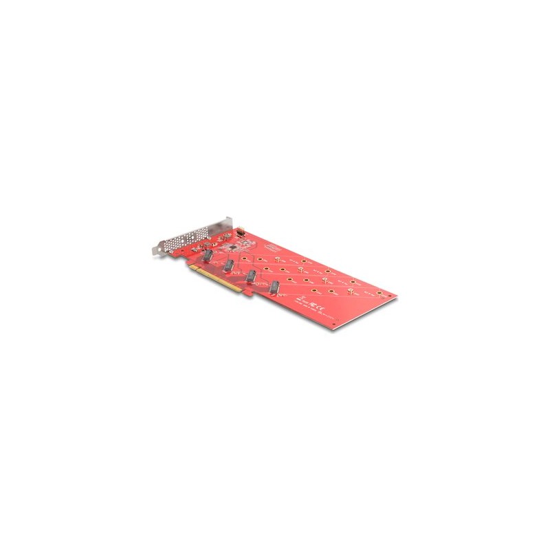 Delock - Adaptér rozhraní - M.2 - M.2 NVMe Card - PCIe 4.0 x16 90617
