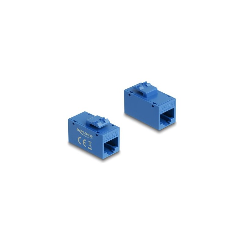 Delock - Modul - CAT 6a - UTP - RJ-45 - modrá