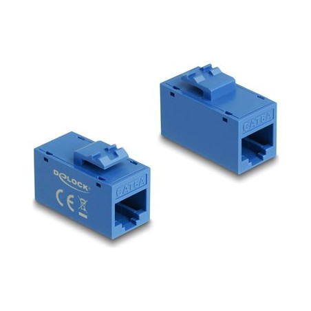 Delock - Modul - CAT 6a - UTP - RJ-45 - modrá