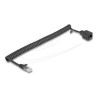 Delock - Sítový prodlužovací kabel - RJ-45 (M) do RJ-45 (F) - 3 m - 5 mm - UTP - CAT 5e - svinutý, provedení bez hrbolku - cerná