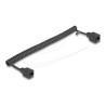 Delock - Sítový prodlužovací kabel - RJ-45 (F) do RJ-45 (F) - 3 m - 5 mm - UTP - CAT 5e - svinutý - cerná