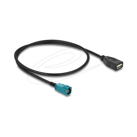 Delock - Datový kabel - HSD Z se zdírkami (female) do USB se zdírkami (female) - 50 cm