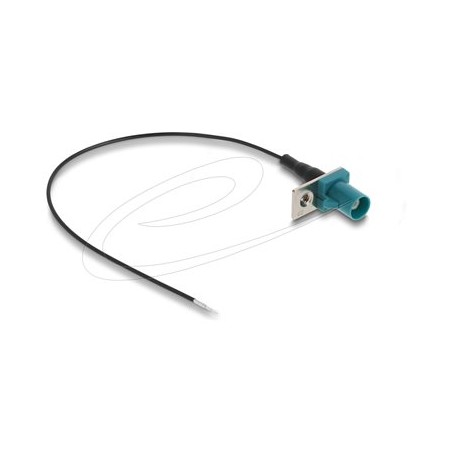 Delock - Kabel antény - konektor FAKRA Z do obnažený drát - 20 cm - 1.13 mm - koaxiál