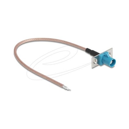 Delock - Kabel antény - konektor FAKRA Z do obnažený drát - 20 cm - 2.6 mm - koaxiál - RG-316