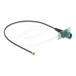 Delock - Kabel antény - konektor FAKRA Z (Z) do MHF (Z) - 20 cm - 1.13 mm - koaxiál
