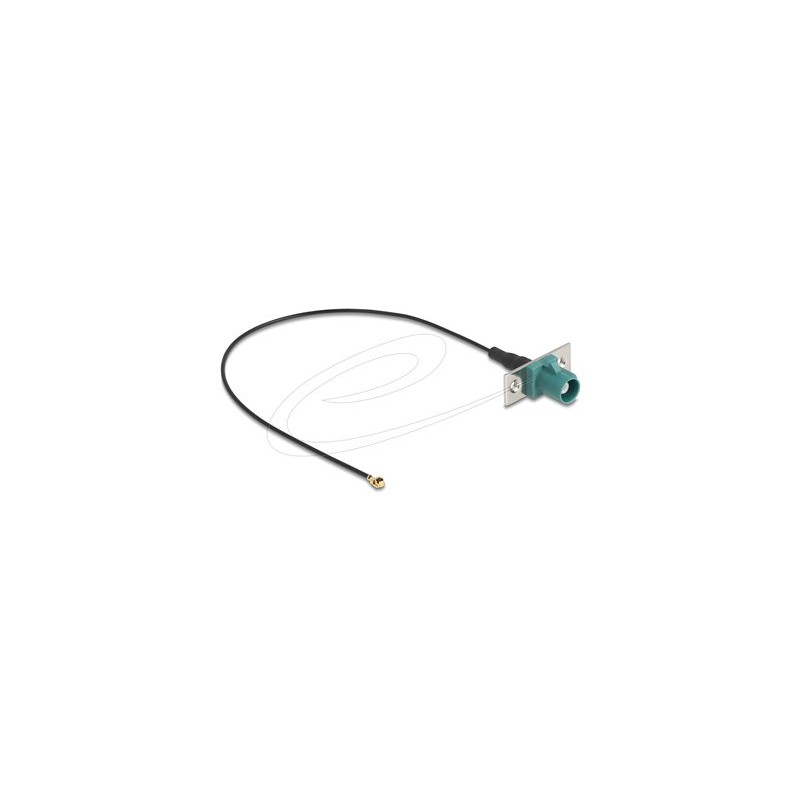 Delock - Kabel antény - konektor FAKRA Z (Z) do MHF (Z) - 20 cm - 1.13 mm - koaxiál