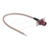 Delock - Kabel antény - FAKRA D konektor do obnažený drát - 20 cm - 2.6 mm - koaxiál - RG-316