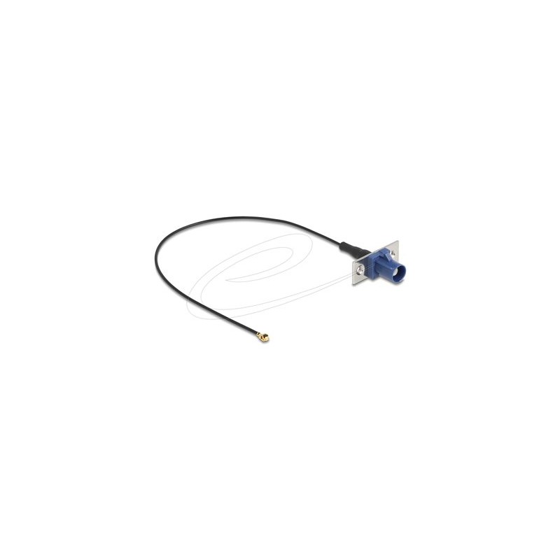 Delock - Kabel antény - Konektor FAKRA C (Z) do MHF (Z) - 20 cm - 1.13 mm - koaxiál