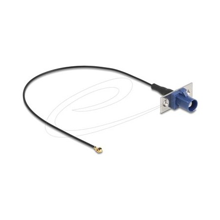 Delock - Kabel antény - Konektor FAKRA C (Z) do MHF (Z) - 20 cm - 1.13 mm - koaxiál