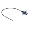 Delock - Kabel antény - Konektor FAKRA C (Z) do MHF (Z) - 20 cm - 1.13 mm - koaxiál