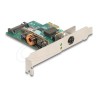 Delock - Sítový adaptér - PCIe 2.1 nízký profil - 10/100/1000/2500Base-T (PoE+) x 1