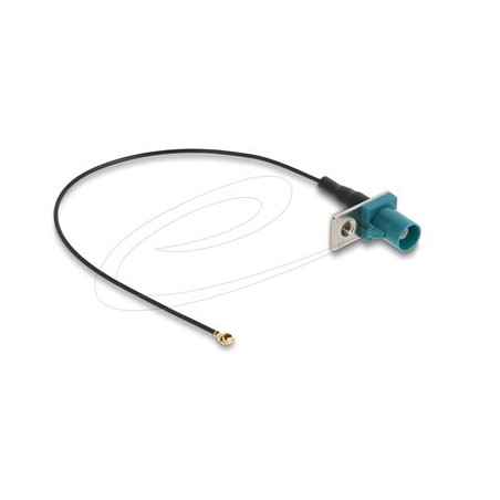 Delock - Kabel antény - konektor FAKRA Z s piny (male) do MHF I s piny (male) - 20 cm - koaxiál