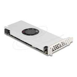 Delock - USB adaptér - PCIe 3.0 x16 nízký profil - USB-C x 2