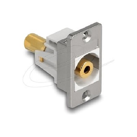 Delock - Modul - mini-phone stereo 3.5 mm - stríbrná, bílá 90883