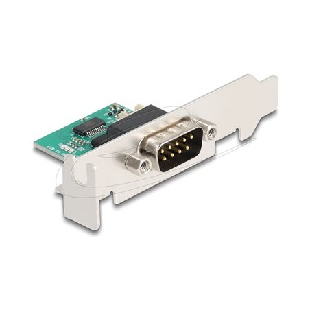 Delock - Sériový adaptér - USB (M) do DB-9 (M) s maticemi - 30 cm - podporuje sériové rozhraní RS-232