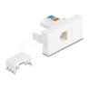Delock - Easy 45 - zacvakávací modul - UTP - RJ 12 - 1 souprava - bílá 90897