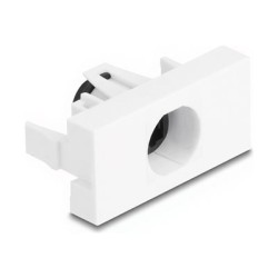 Delock - Easy 45 - zacvakávací modul - ženský - TOSLINK - 1 audio konektor - 1 modul - bílá