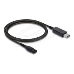 Delock - Elektrický kabel - USB (M) do 2 piny (M) - 4.3 V - 70 mA - 1 m - cerná