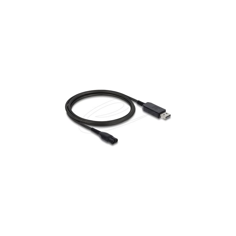 Delock - Elektrický kabel - USB (M) do 2 piny (M) - 4.3 V - 70 mA - 1 m - cerná