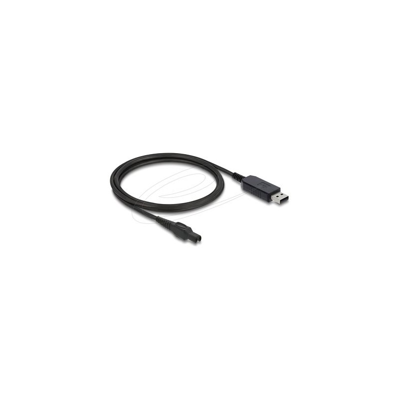 Delock - Elektrický kabel - USB (M) do 2 piny (M) - 15 V - 36 mA - 1 m - cerná