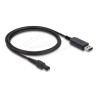 Delock - Elektrický kabel - USB (M) do 2 piny (M) - 15 V - 36 mA - 1 m - cerná