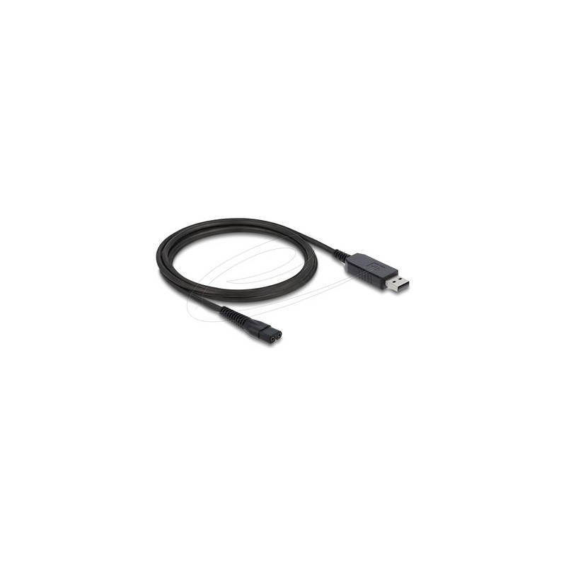Delock - Elektrický kabel - USB (M) do 2 piny (M) - 3.5 V - 1 A - 1.8 m - cerná