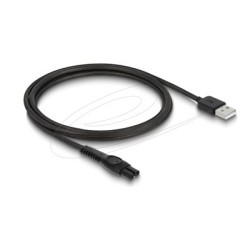 Delock - Elektrický kabel - USB (M) do 2 piny (M) - 5 V - 1 A - 1 m - cerná