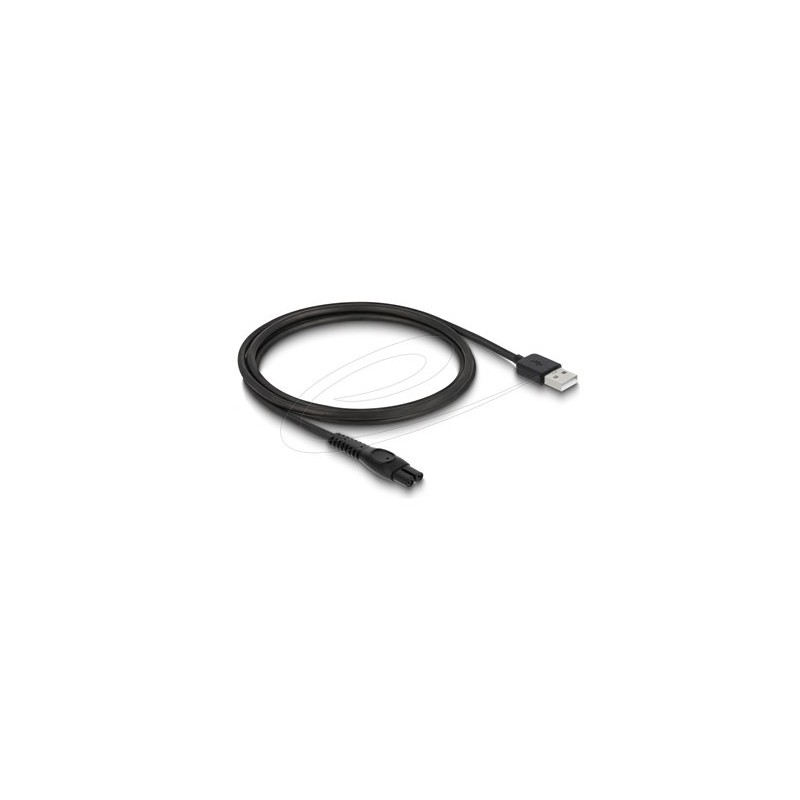 Delock - Elektrický kabel - USB (M) do 2 piny (M) - 5 V - 1 A - 1 m - cerná