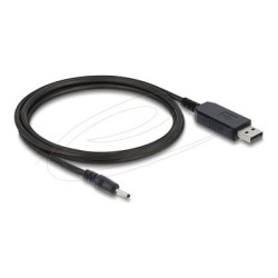 Delock - Elektrický kabel - USB do DC jack 2,5 mm - 2.3 V - 1.5 m - cerná