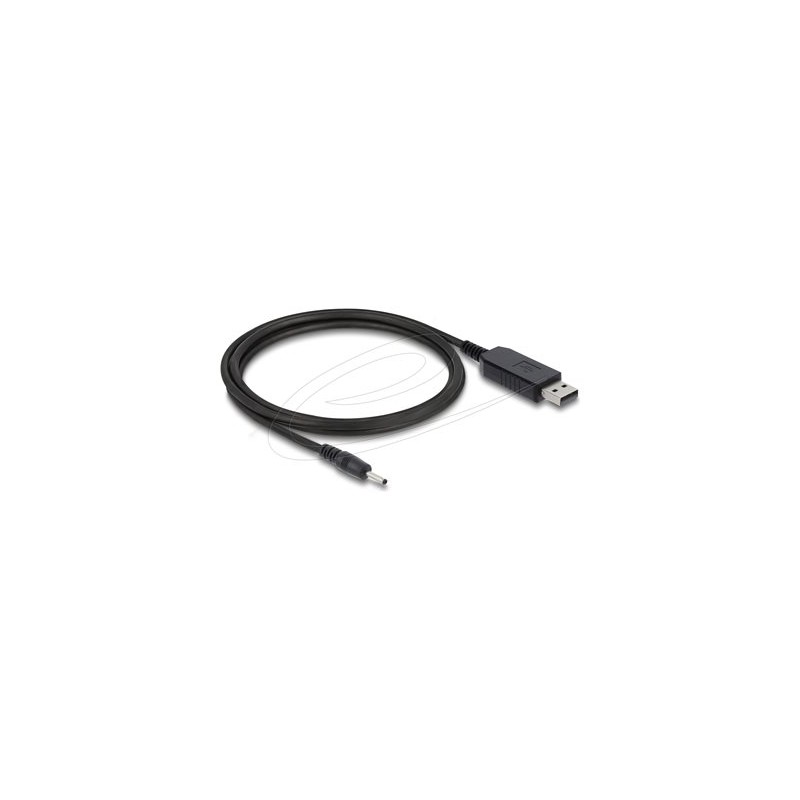 Delock - Elektrický kabel - USB do DC jack 2,5 mm - 2.3 V - 1.5 m - cerná