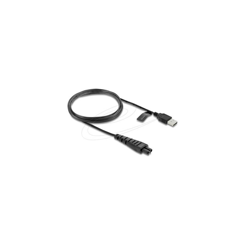 Delock - Elektrický kabel - USB (M) do 2 piny (M) - 5 V - 1 A - 1.2 m - cerná 90985