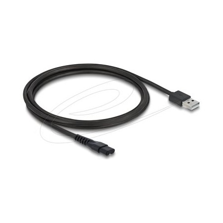Delock - Elektrický kabel - USB (M) do 2 piny (M) - 5 V - 1 A - 1.2 m - cerná 90986