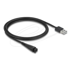 Delock - Elektrický kabel - USB (M) do 2 piny (M) - 4.8 V - 1.25 A - 1.5 m - cerná