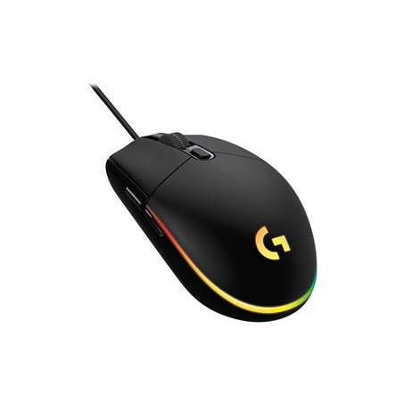Logitech Gaming Mouse G203 LIGHTSYNC - Myš - optický - 6 tlačítka - kabelové - USB - černá