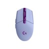 Logitech G G305 - Myš - optický - 6 tlačítka - bezdrátový - 2.4 GHz - bezdrátový přijímač USB - šeřík