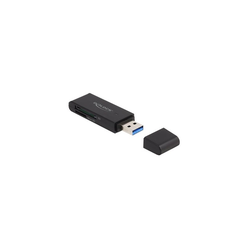 Delock - Čtečka karet (SD, miniSD, RS-MMC, TransFlash, MMCmobile, microSD, MMCplus, MMCmicro, microSDHC, SXC, microSDXC, MMC