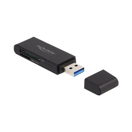 Delock - Čtečka karet (SD, miniSD, RS-MMC, TransFlash, MMCmobile, microSD, MMCplus, MMCmicro, microSDHC, SXC, microSDXC, MMC