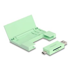 Delock - Ctecka karet (microSD, SD, MMC) - USB 3.2 Gen 1 / USB-C 91015