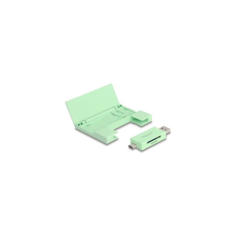 Delock - Ctecka karet (microSD, SD, MMC) - USB 3.2 Gen 1 / USB-C 91015