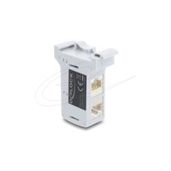 RJ45 Coupler Cat.6A Dual jack to jack fo, RJ45 Coupler Cat.6A Dual jack to jack fo