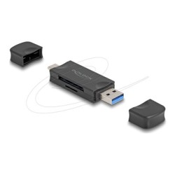 Delock - Ctecka karet (microSD, SD) - USB 3.0/USB-C