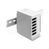 Fiber Optic Patch Panel 6 port for SC Du, Fiber Optic Patch Panel 6 port for SC Du