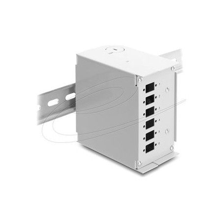 Fiber Optic Patch Panel 6 port for SC Si, Fiber Optic Patch Panel 6 port for SC Si