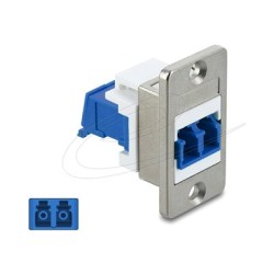 Delock - Sítový propojovací kabel - jednoduchý režim LC (F) montáž na panel do jednoduchý režim LC (F) - optické vlákno -… 91096