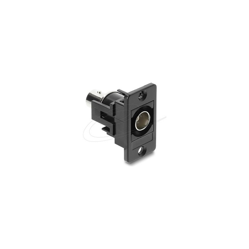 Panel Mount BNC female BNC female black, Panel Mount BNC female BNC female black