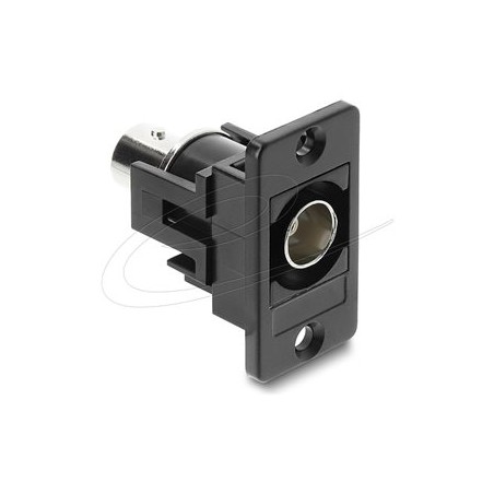 Panel Mount BNC female BNC female black, Panel Mount BNC female BNC female black
