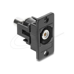Panel Mount RCA female RCA female white, Panel Mount RCA female RCA female white